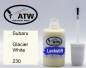 Preview: Subaru, Glacier White, 230: 20ml Lackstift, von ATW Autoteile West.